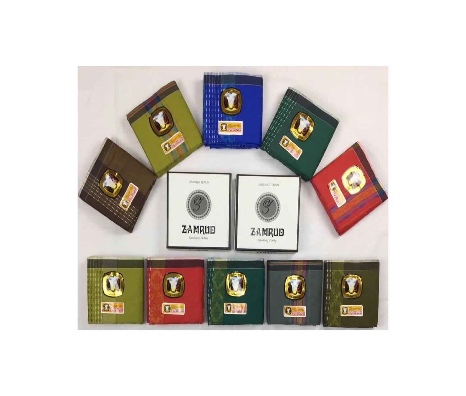 Grosir 10pc Sarung Tenun Zamrud Dobby BEST PRODUCT