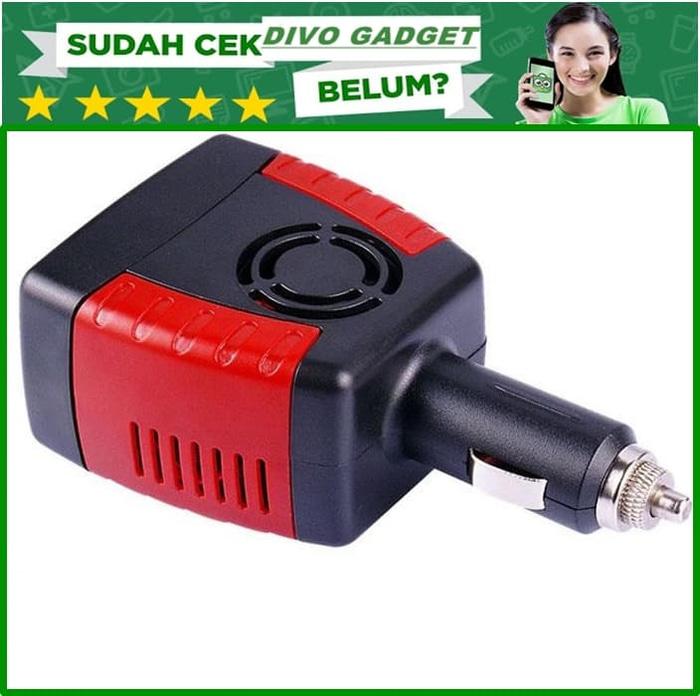 Promo CAR CHARGER HP + LAPTOP POWER CAR INVERTER 150W 220V AC Termurah