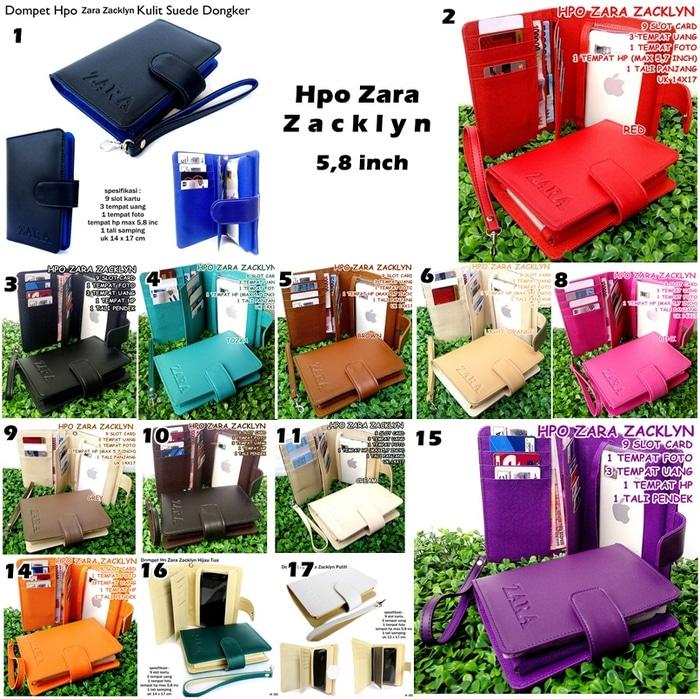 DOMPET HPO WANITA MURAH HARGA GROSIR ZARA ZACKLYN (Z10, ANDROID, SAMSUNG S4 NOTE III IPHONE) MAX 5,7 INCH