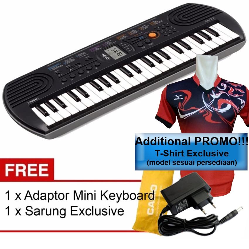 Casio Mini Keyboard SA-77 Include Adaptor