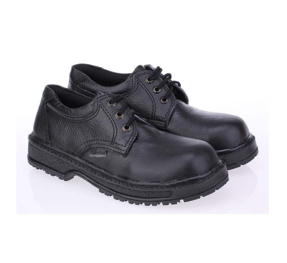 Promo sepatu safety low boot sepatu koky sepatu safety pendek sepatu kulit cibaduyut 001RLI Fashion