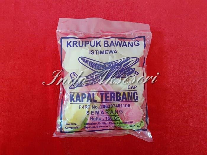 Krupuk Bawang Cap Kapal Terbang Semarang Istimewa Enak
