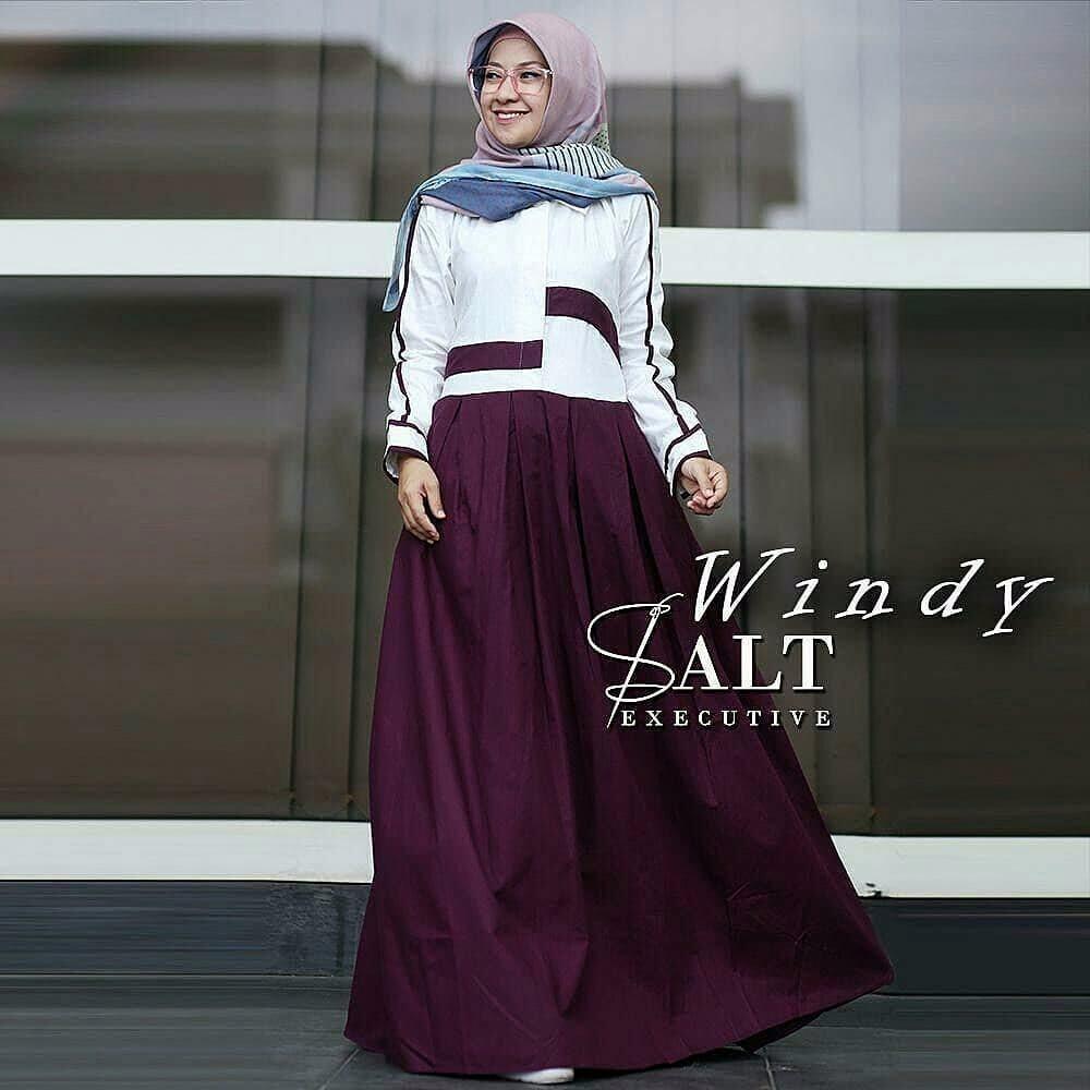 Gamis Windy Dress Balotelly Baju Wanita Panjang Muslim Casual Wanita Pakaian Hijab Modern Baju Gaun Pesta Modis Trendy Terbaru 2018