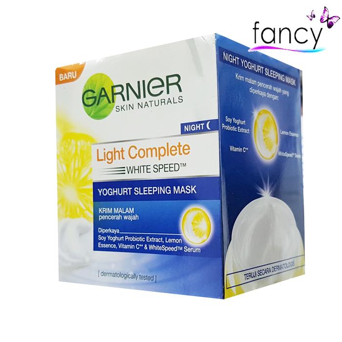 Garnier Light Complete Yoghurt Sleeping Mask Night Cream 50gr