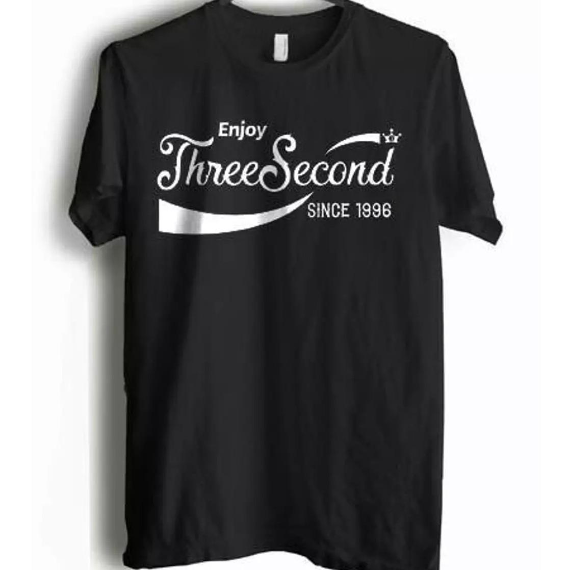 T-Shirt Kaos Pria 3Second
