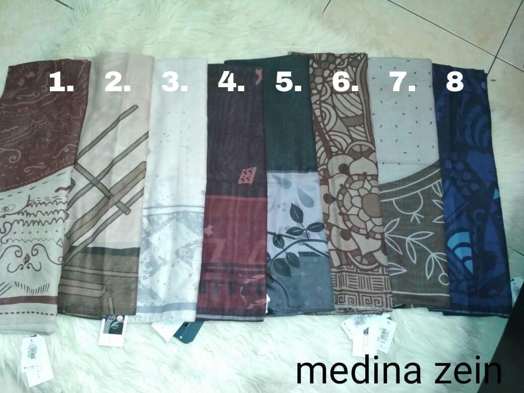 Kerudung segiempat zoya voal medina zein