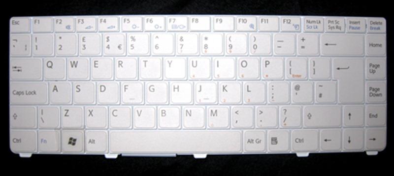Keyboard Sony Vaio C Series - White