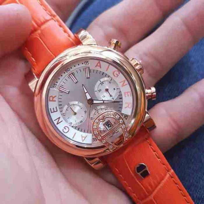 Jam TanGan Wanita Merk Aigner Baridonna kw super Type : 3720 Stainless