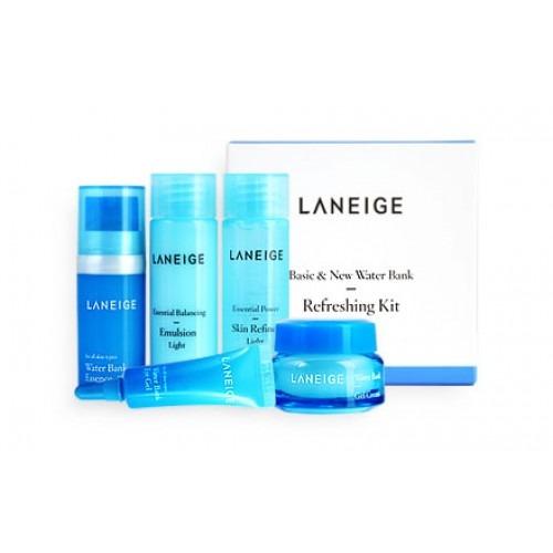 Laneige Basic & New Water Bank Refreshing Kit 5 pcs