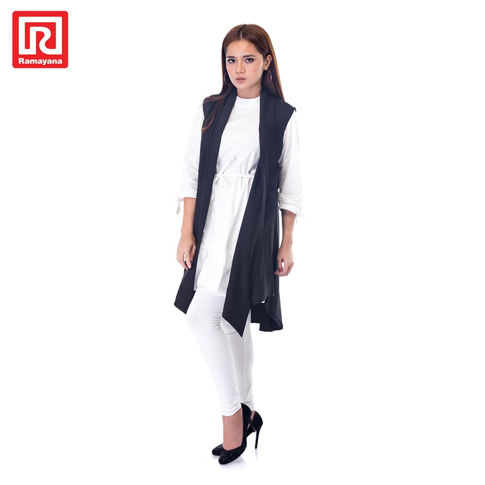 Ramayana - JJ Casual - Luaran Tanpa Lengan Rafely Navy