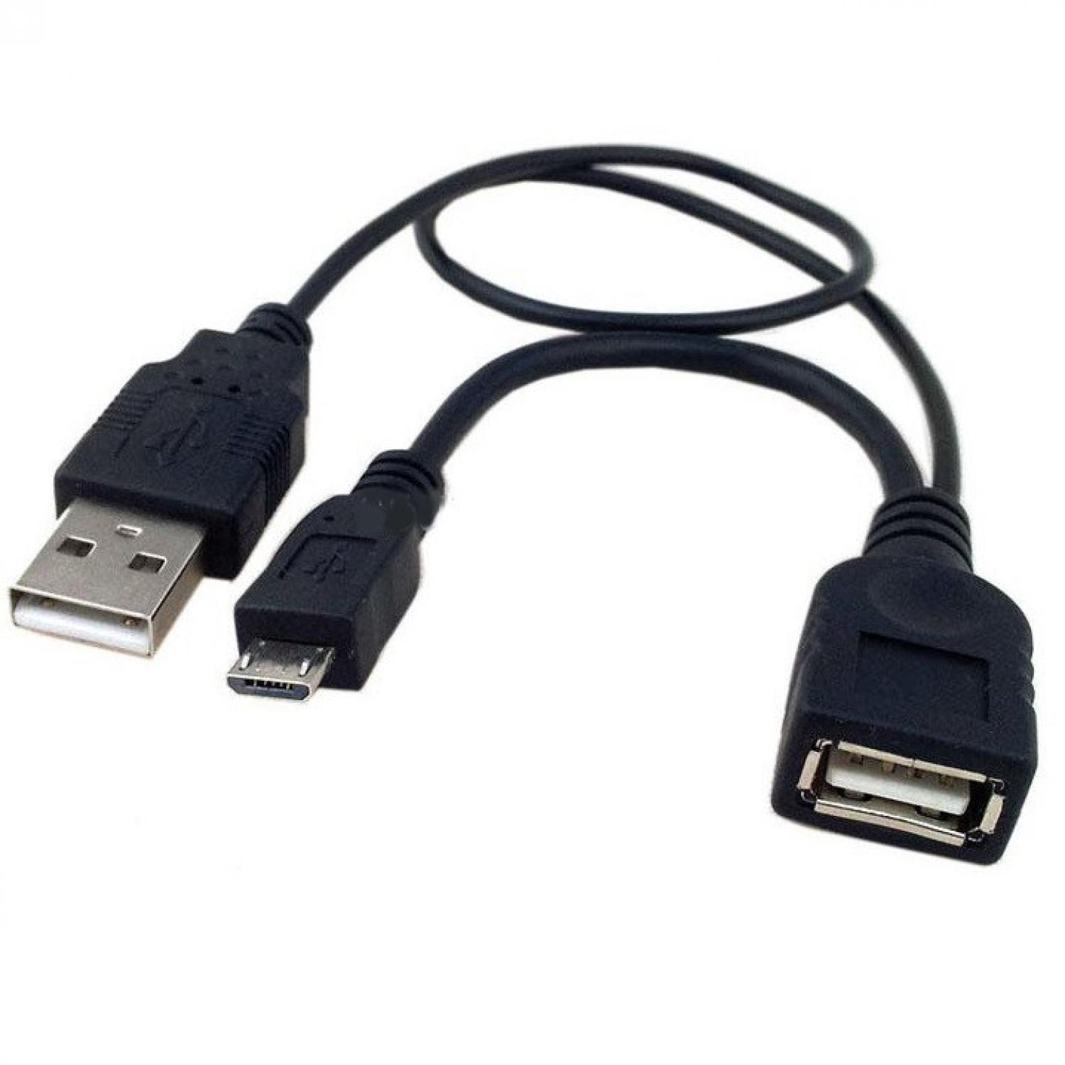 HOT DEALS!! Kabel cable OTG Micro USB to USB Male and Female Black Hitam Android TERMURAH / MURAH / PACKING RAPIH / PENGIRIMAN CEPAT
