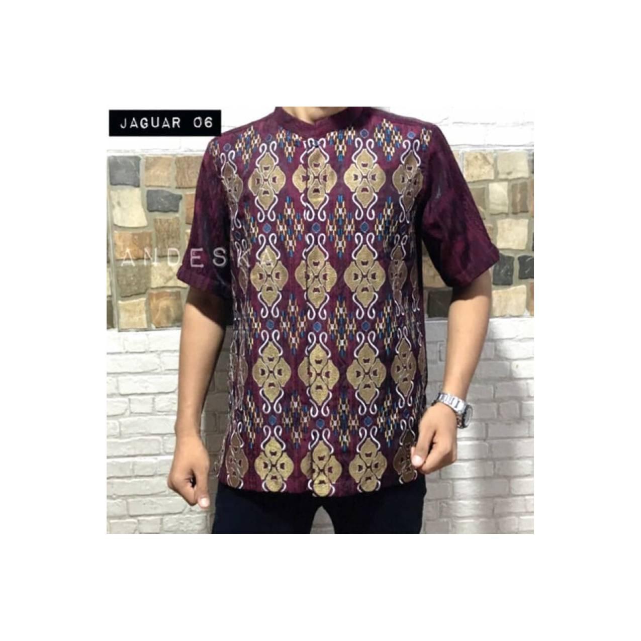 Bajukoko Baju koko bahan jaguar premium JAGUAR 06 Stok Terbatas
