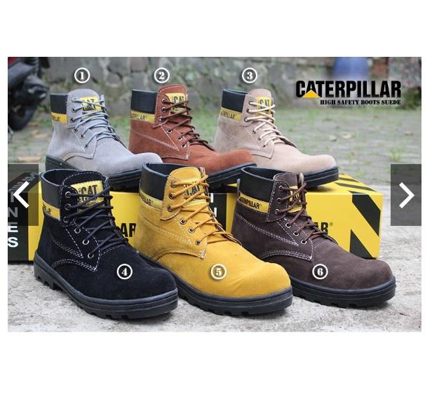 BEST SELLER !!! Sepatu Pria C'aterpillar Safety Boots