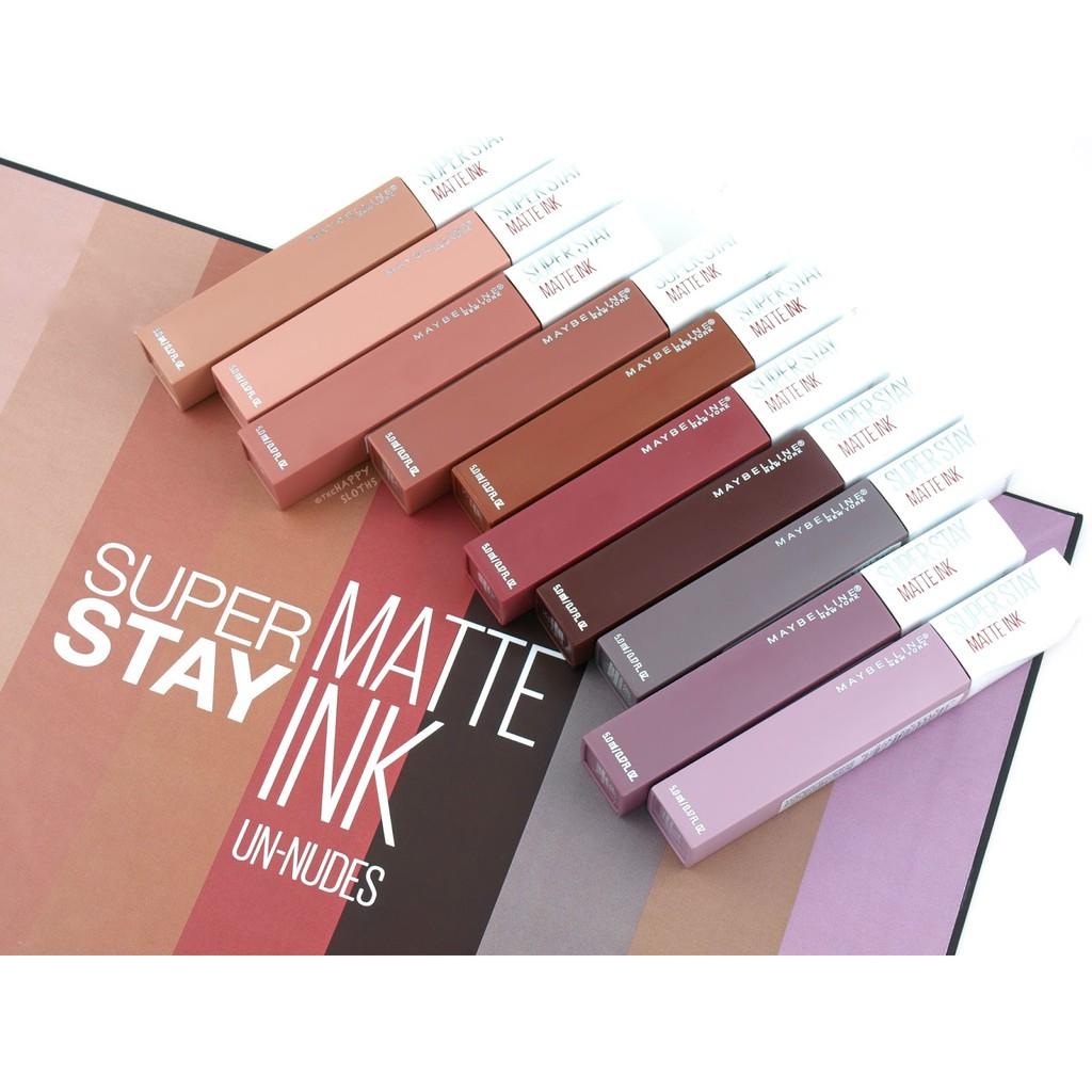 Maybelline Superstay Matte Ink Un-Nude Liquid Lipstick (75 Fighter)