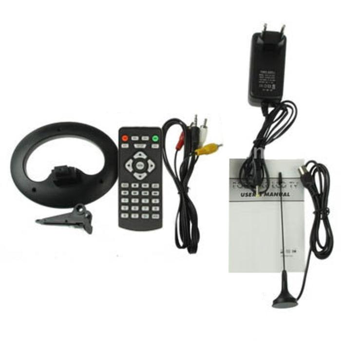 TV Analog Portable TFT LCD 7.5 inch Wide View Angle Diskon