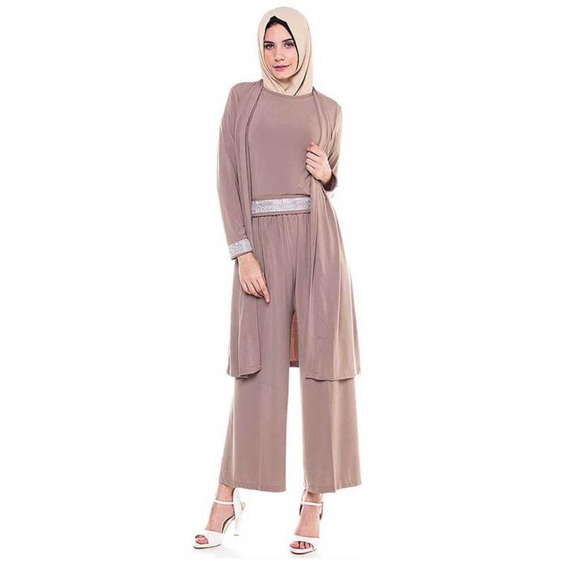 Java Seven Gamis Coklat - OKI 002