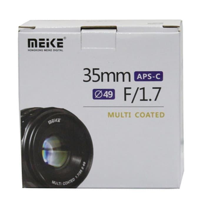 PALING DICARI Lensa Wide Meike 35mm F1.7 APS-C For Micro 4/3 Mount olympus Panasonic