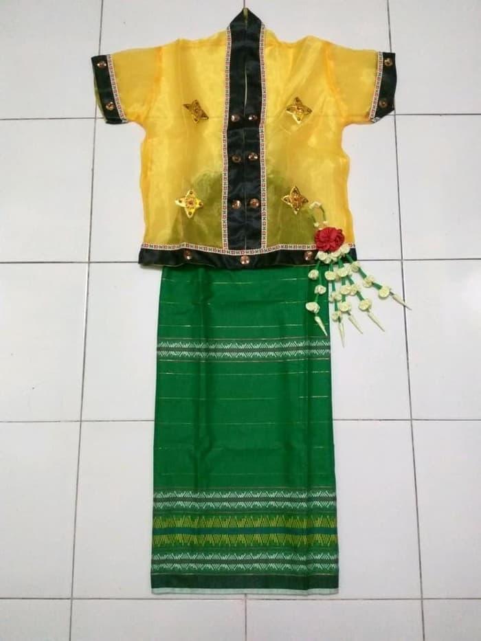 Promo Merdeka!! Baju Bodo Kostum Karnaval Anak Sd Adat Sulawesi Selatan Diskon - ready stock