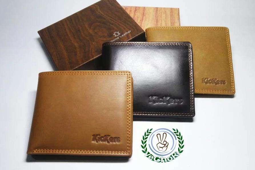 Dompet Pria Terbaru | Dompet Pria Kulit Sapi Asli 100% | Dompet Pria Modern | Dompet Pria Full Bahan Kulit Asli | Dompet Kickers