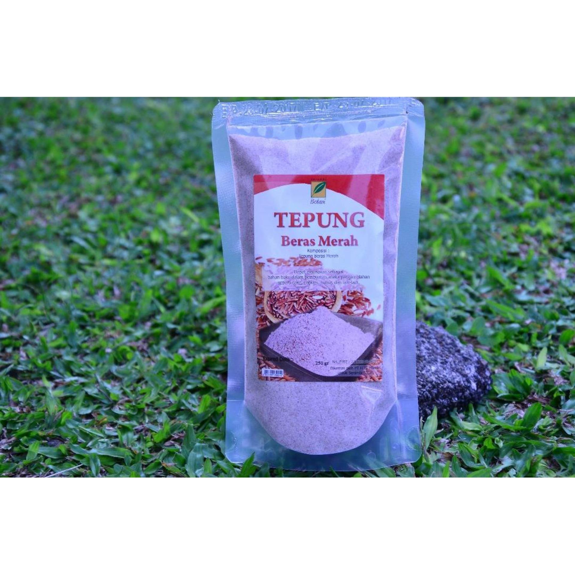Tepung Beras Merah Organik 250 gram Serambi botani fits Tepung Beras Merah Organik 250 gram Serambi