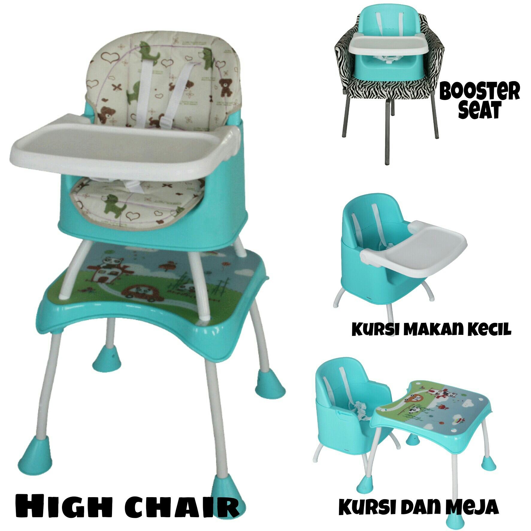 BabySafe High Chair & Booster Seat - Kursi Makan Bayi