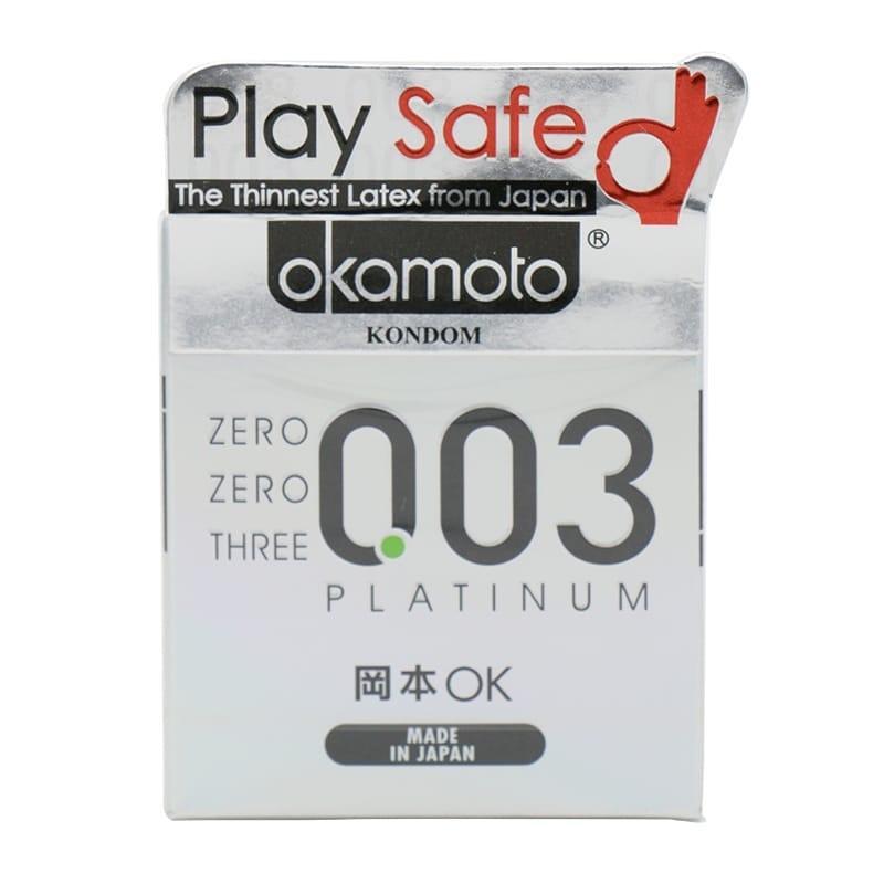 Okamoto Kondom Platinum 2'S