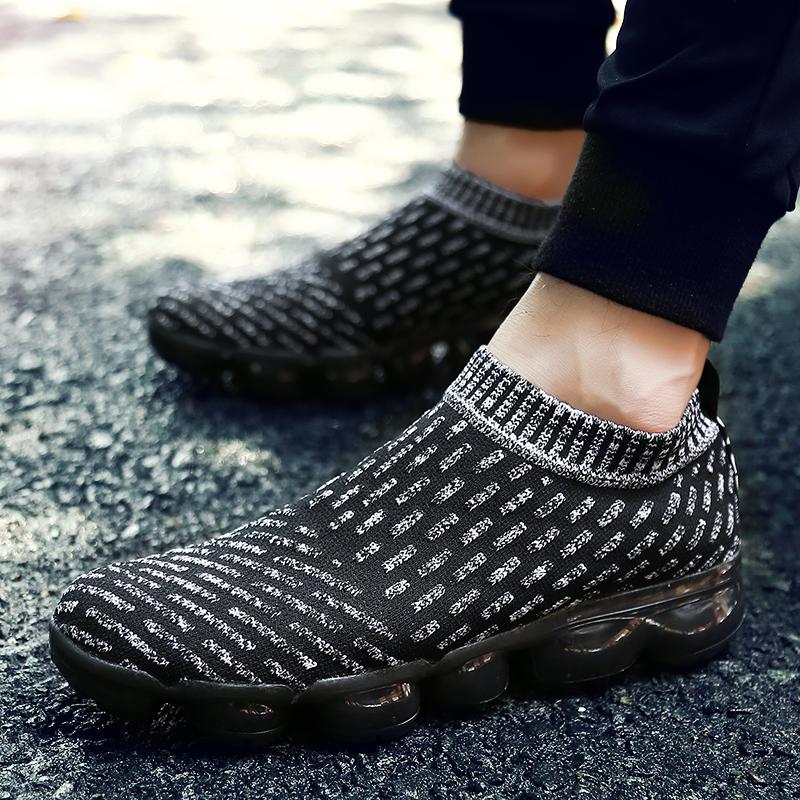 EU36-44 Sneakers Olahraga Pria Keren Sepatu Pelatihan Guncangan-Tahan Sepatu Lari Oleh Kumpulan Orang Siswa Laki-laki Olahraga sneakers Guncangan-Tahan Latihan Sepatu Luar Ruangan Sepatu Lari