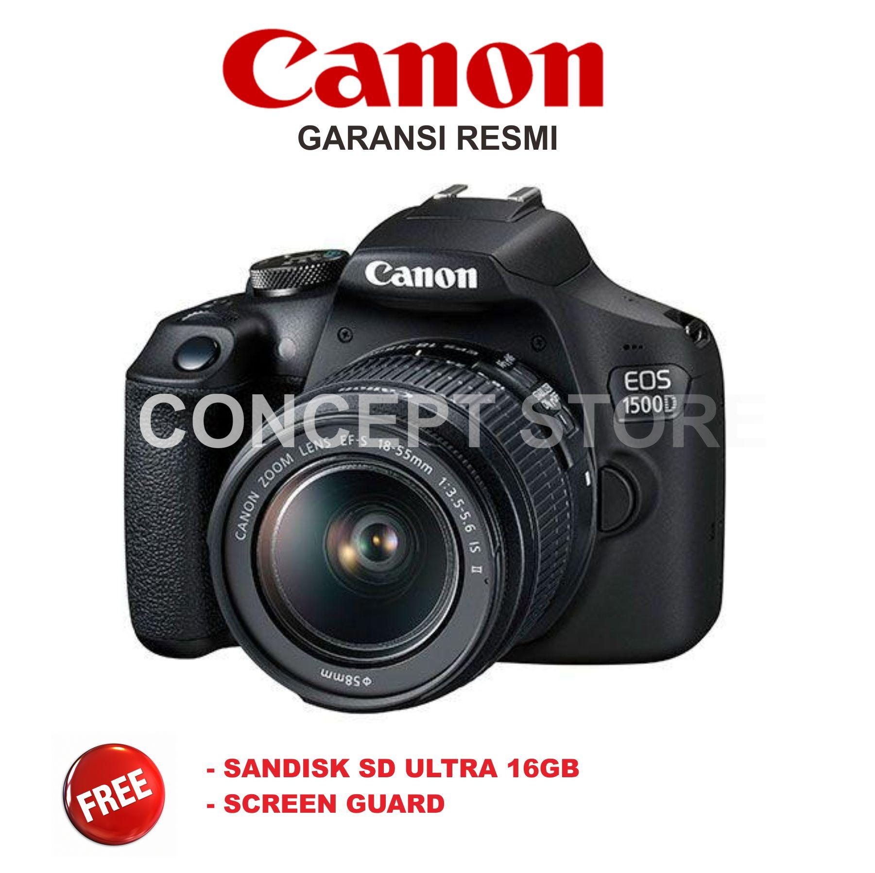 Canon EOS 1500D Kit 18-55 IS II Kamera DSLR . EOS 1500