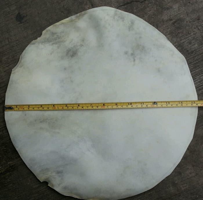 SALE - kulit kambing untuk ketipung kendang bungo ukuran 40 cm original