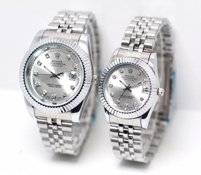 Jam Tangan Couple R*l*x kw super jtr 167 / Jam tangan couple / jam tangan model terbaru / jam tangan murah / jam tangan casual / jam tangan modis / jam tangan elegant