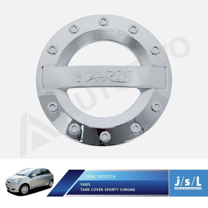 JSL Toyota Yaris Tank Cover Model Sporty Tutup Tangki Bensin Harga 45,000 rupiah*Gratis Ongkir