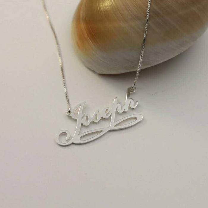 Kalung Nama Perhiasan Nama Monel Anti Karat Anti Hitam