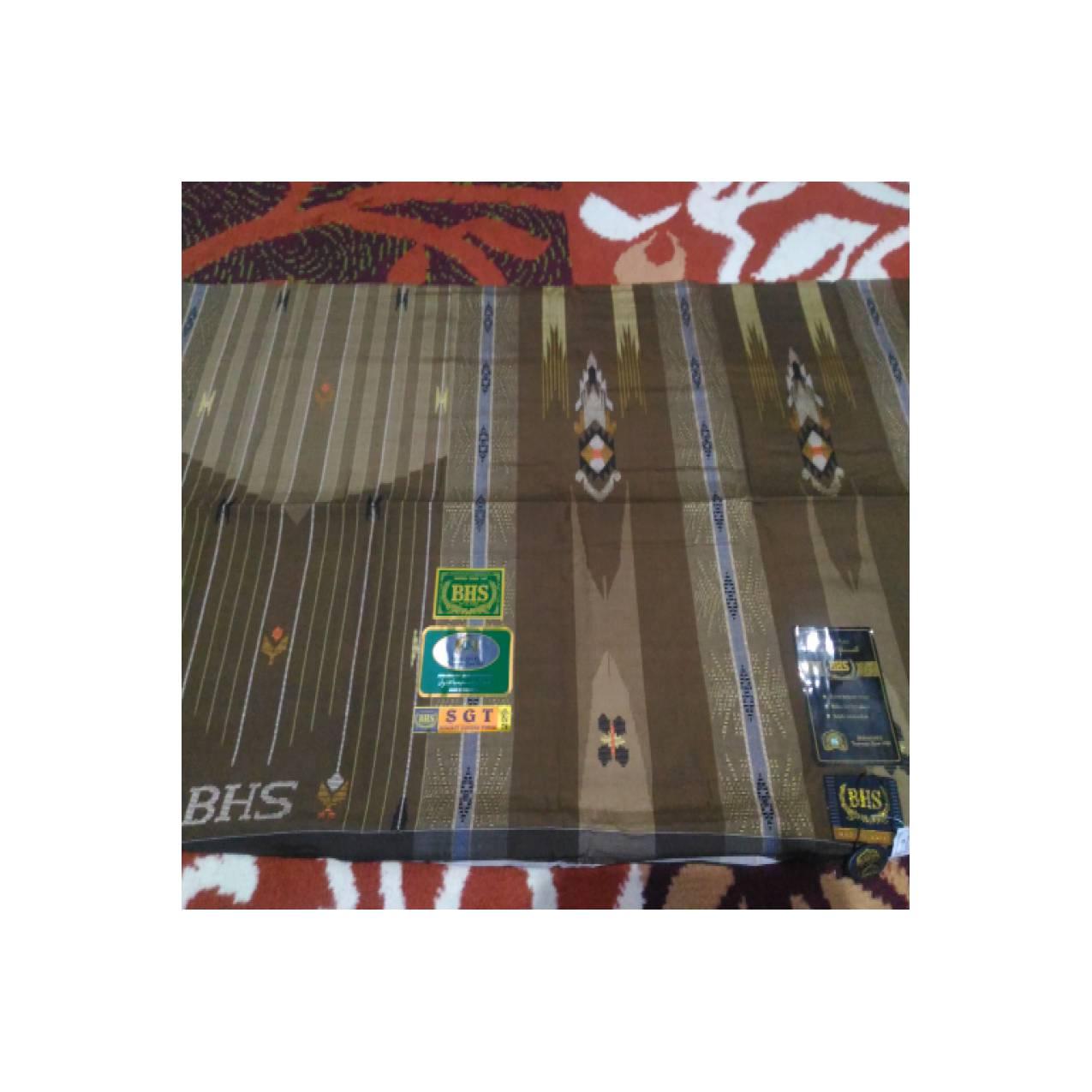 Sarung BHS SGT Songket Gunung Timbul Olive Muda