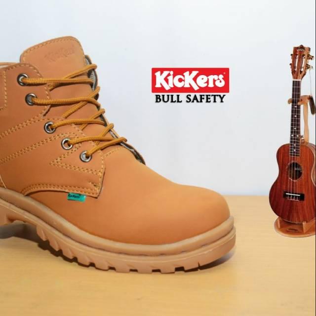 Sepatu Boots Pria Kickers Bull Safety