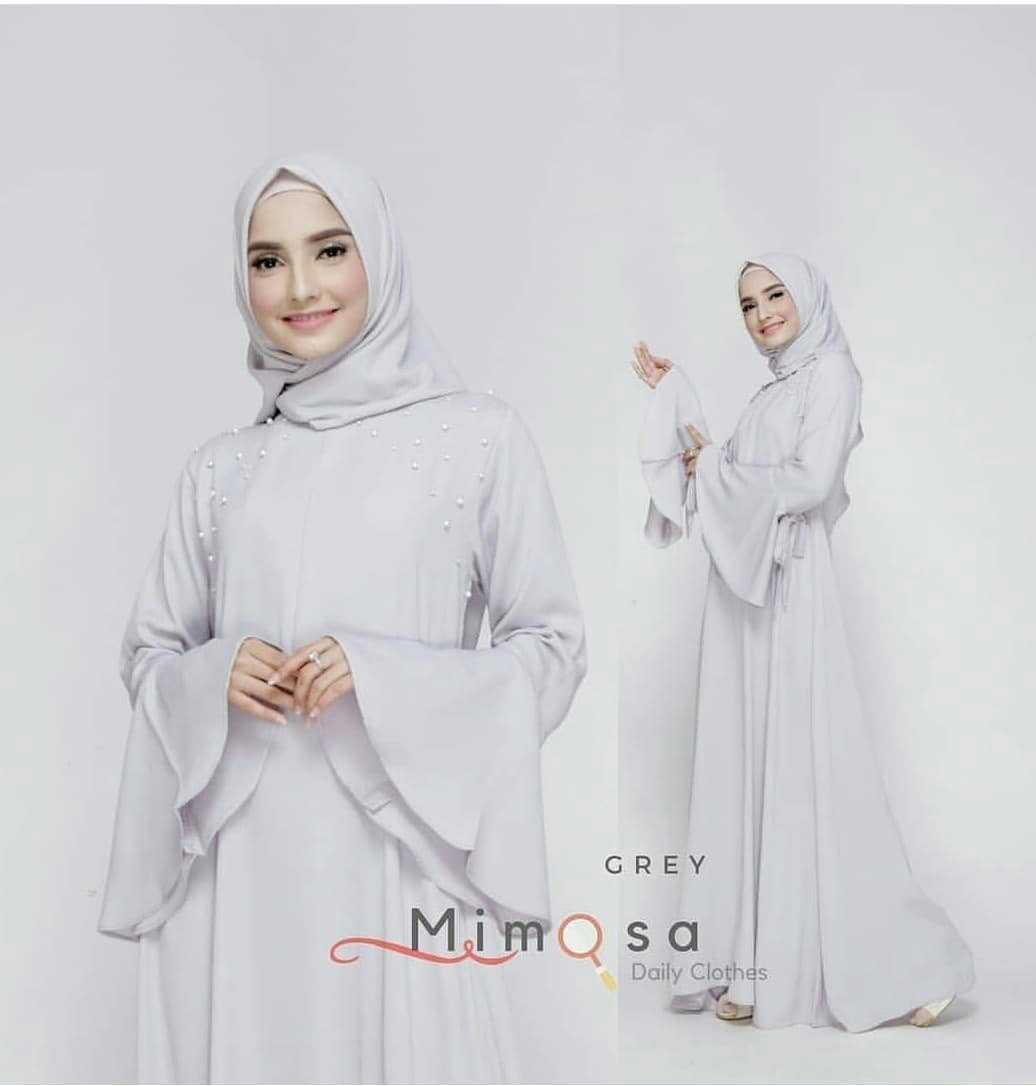 Gamis Zam Zam Maxi Dress Balotelly Aplikasi Mutiara Baju Wanita Gamis Baju Terusan Panjang Baju Kerja Gaun Pesta Murah Remaja Baju Muslim Terbaru 2018 Baju Model Terbaru