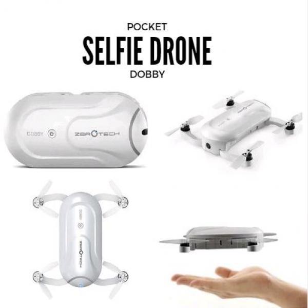 Zerotech DOBBY mini pocket Selfie Drone 4K 13Mp Dual GPS