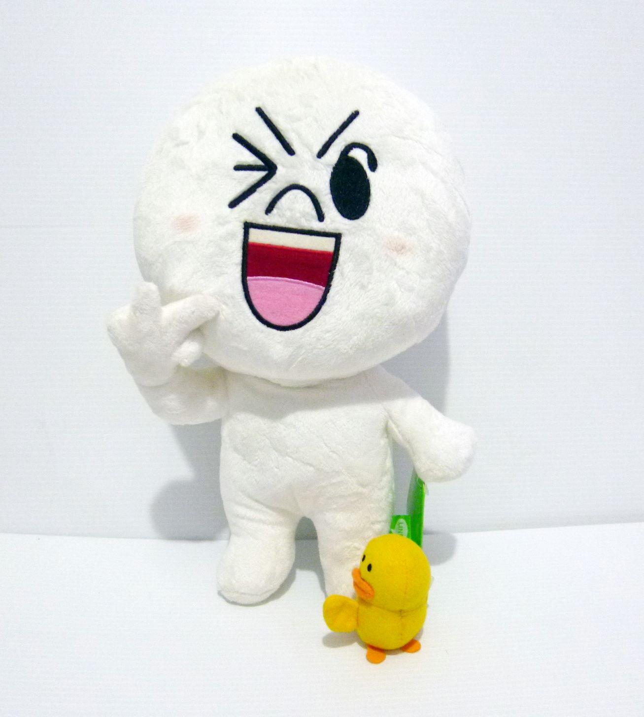 Boneka Moon Line Friends Original Official LINE Big Peace Version