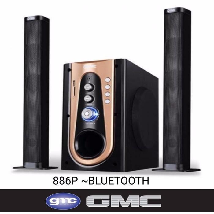 Referensi SPEAKER GMC 886P NEW SOUNDS EXTRA BOOST BLUETOOTH WIRELESS speaker aktif / speaker laptop / speaker super bass