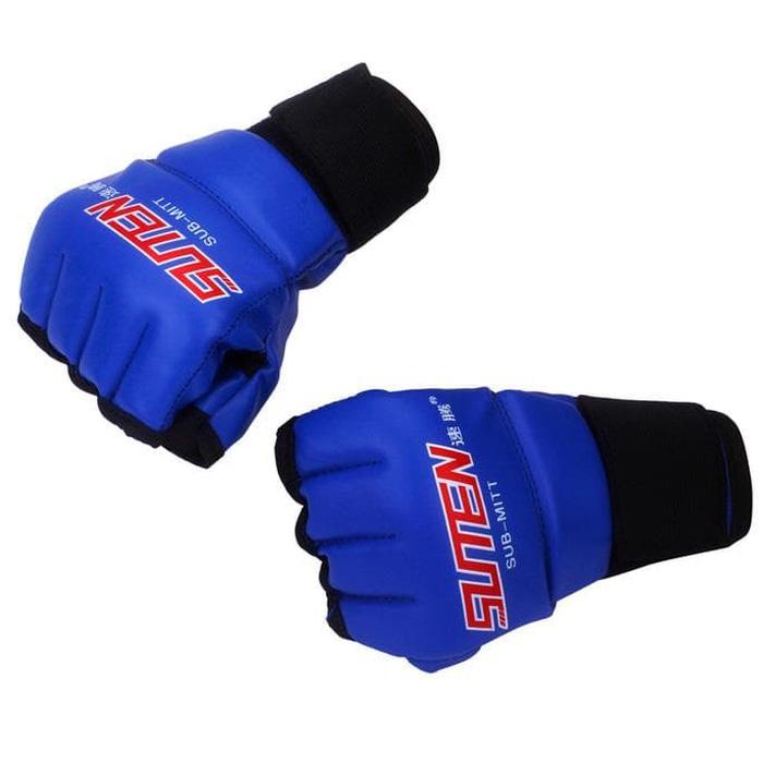 HARGA DISKON!!! SARUNG TANGAN TINJU BOXING GLOVES UFC PRIDE MMA MUAY THAI HALF MITTS - dg1IXV