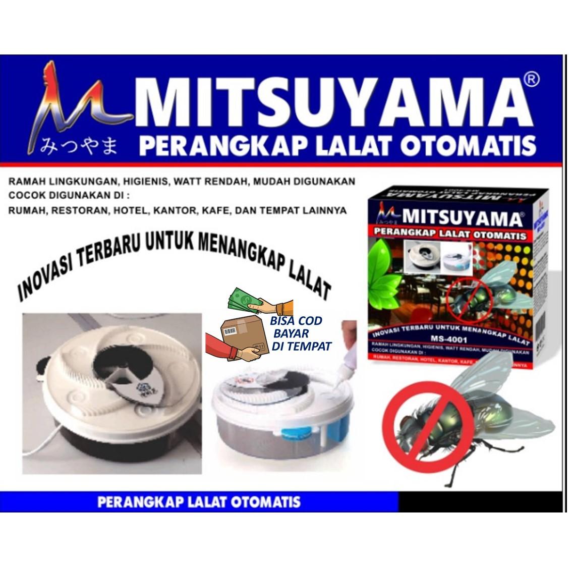 TERMURAH DI LAZADA Perangkap Lalat Otomatis / Jebakan Lalat Merk Mitsuyama MS-4001