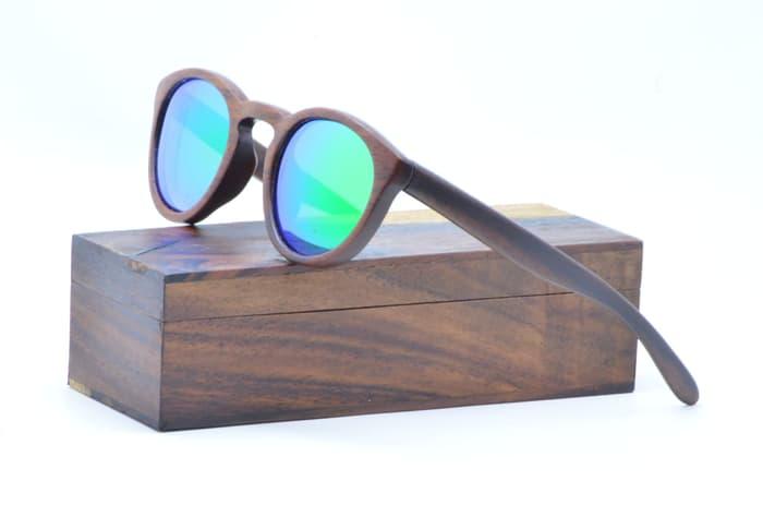 kacamata sunglass nike polaroid pria wanita kayu polarize 12333 hijau