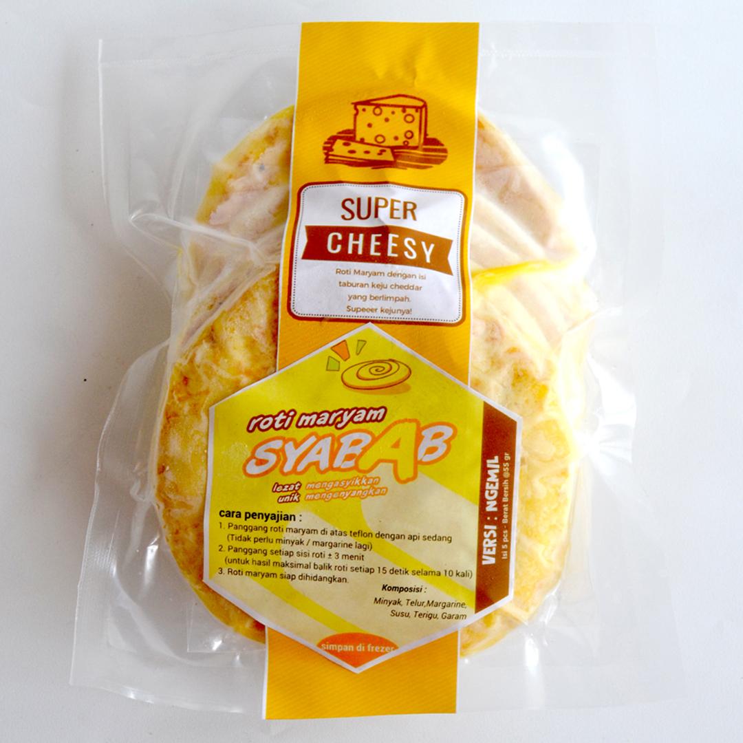 Super Cheesy - Roti Maryam / Cane / Canai Syabab - Versi Ngemil - Keju