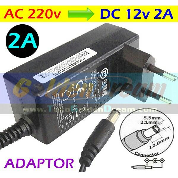 Adaptor cctv 12v 2a Adaptor cctv 12v 2a