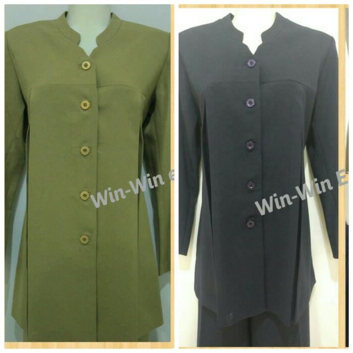 baju blazer pemda dinas pdh guru ibu hamil bumil