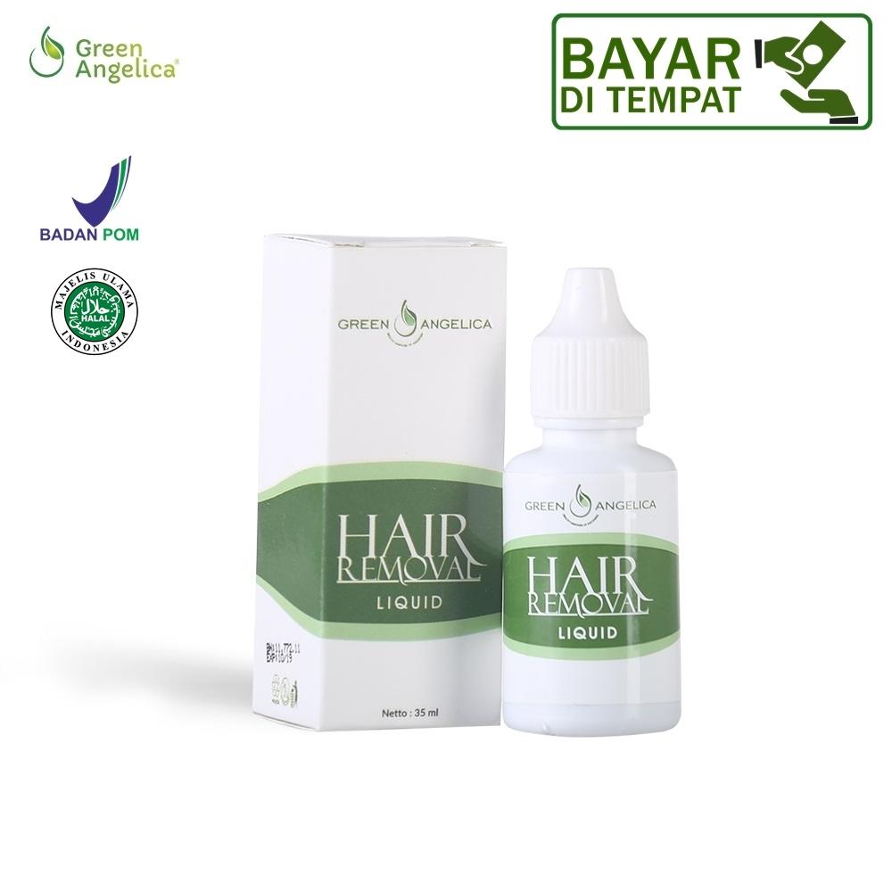 Green Angelica Hair Removal, Merontokkan bulu kaki, tangan, dan ketiak, perontok bulu permanen, perontok bulu tercepat, cara merontokkan bulu yang aman dan Original