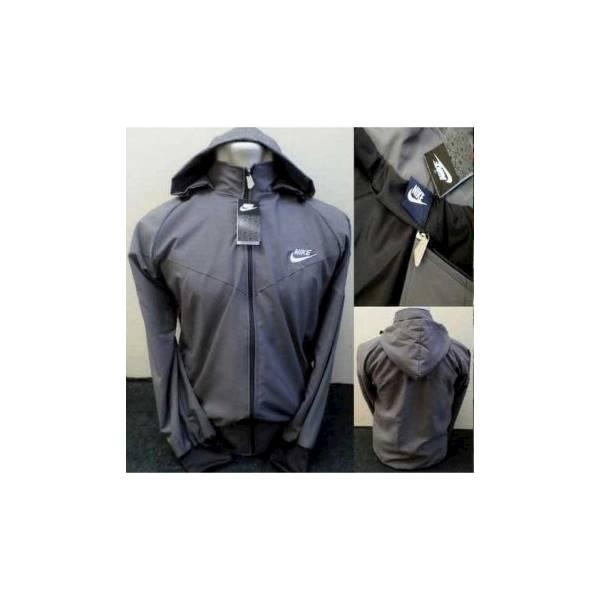 JAKET PARASUT / RUNNING / WINDRUNNER NIKE ABU (Dalam Puring)
