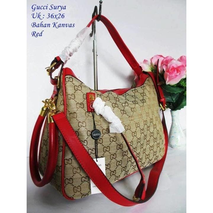 PROMO!! tas guci surya import tas wanita tas batam tas fashion tas import