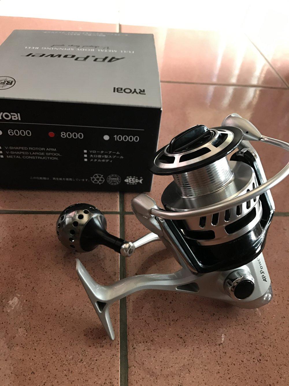 Reel Ryobi Ap Power 8000 TERBARU BOS PANCING zerya_fishing
