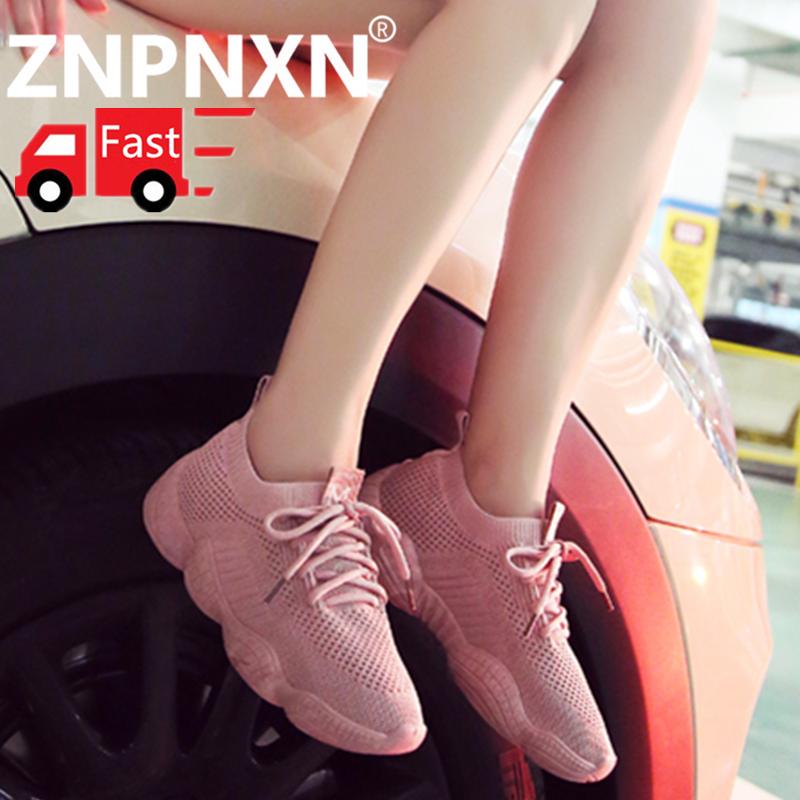 ZNPNXN Sneakers Sepatu untuk Wanita Terbuka Olahraga Sepatu Wanita Sepatu Lari Sepatu Modis untuk Wanita Ukuran 35-40 【Gratis Pengiriman】