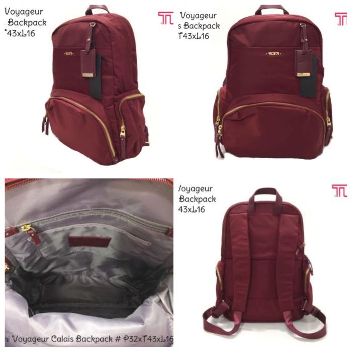 Tumi Voyageur Calais Backpack Tas Original Ori